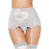 S-3XL 섹시한 에로틱 란제리 여성 높은 허벅지 허리 레이스 가터 벨트 스타킹 벨트 섹시한 서스펜더 에로틱 란제리 플러스 사이즈 Y0911