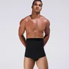 Herrkroppsskärmarna för män för mäns bantare hög midja shaper andningsbar elasticitet mage kontroll SSA-19ing