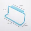 Barthroom Towel Cabinet Door Back Towels Holder Multifunctional Plastic Hanging Rack For Bathroom Kitchen ZWL451