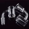 10mm 14mm 18mm 석영 네일 액세서리 25mm XL Banger Domeless 손톱 45 90도 유리 물 봉 Dab Rigs