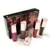 Make-up Set Mini Diamond Lip Glaze Lipstick 5 Stks Gloss Bomb Feestelijke Collectie Epacket Gratis schip