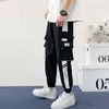 Zima Gruba Ciepła Plus Fleece Spodnie Cargo Mężczyźni Nowa Streetwear Casual Jogging SWORD MĘŻCZYNY Moda Hip Hop Plus Rozmiar Spodnie 7XL G220224