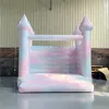 Activities 4x3x4m tie dye inflatable bounce house wedding bouncy castle for outdoor event