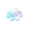 Christmas and Halloween gifts Colorful octopus key chains fidgeting toys Multi-expression push bubble stress relief special holiday and party supplies