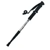 Walking Adjustable Trekking Pole Anti Shock Ultra Light Alpinism Poles Telescopic Ultralight Hiking Travel Non-slip Stick 220104