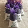 Natural Lavender Bud Dried Flower Sachet bag Aromatherapy Aromatic wardrobe desiccant sachet car room Air Refreshing Y0630