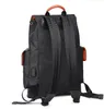 Modna woda Ripple Red Black School Bag Nowy styl plecak dla kobiet mężczyzn plecak szkolna torba podróżna 224o