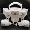 Ice Buckets And Coolers with 6Pcs white glass Moet Chandon Champagne glass Plastic