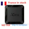 フランスからヨーロッパへの出荷x96qテレビボックスAndroid 10 OS Allwinner H313 Quad Core 1GB 2GB RAM 8GB 16GB ROM 4K