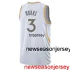 Tani niestandardowy Trey Burke #3 2020-21 Swingman Jersey zszyty męskie koszulki koszykówki XS-6xl