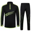 2021 F50 Soccer Training Suit Survêtements pour hommes football adulte Survetement Ensembles de survêtement sports d'hiver Sweat-shirt et pantalon à manches longues setr