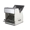 Máquina de rebanadora de pan cuadrado comercial Máquina de corte multifunción eléctrica de acero inoxidable.