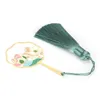 Bookmark Classic Tassels Fan Hollow Brass Students Office Reading Book Collection Accessories