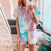 tie dye lounge set