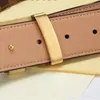 Mens Designer Belt Snake Luxury Belt Leather Business Belts Womens Big Gold Buckle with Box