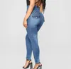 Kvinnors Jeans 2021 Colombianska Push Up Mujer Women High Waisted Bulifting för