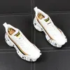 Moda casual 2024 Nuevos zapatos para hombres Mocasines con cordones de alta calidad Diseñador Al aire libre Transpirable Zapatillas de skate blancas Tamaño de la UE 38-44 30