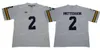 NCAA Michigan Woerines 3 Rashan Gary 21 Desmond Howard 10 Tom Brady 4 Jim Harbaugh Shea Patterson Jabrill Peppers 150TH Camisa de Futebol