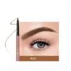 O.two.o ultra fijne driehoek wenkbrauw potlood precieze wenkbrauw definitie langdurig waterdicht blond bruin oog make-up 6 kleuren ogen pen enhancers