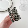 Longueur 7.8 CM Demi-Cercle Grille Pinces Femmes Contraste Couleur Plaid Cheveux Griffe Acide Acétique Chouchous Queue De Cheval Épingles À Cheveux Taille Moyenne Bijoux Accessoires