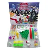 Stock 24pcs/Set Christmas Fidget Toy Xmas Countdown Calendar Blind Boxes Sensory Pack Advent Calendar Christmas Box ZZA3432