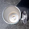 UV 색상 변화 텀블러 및 어두운 20oz 승화 직선 텀블러에서 빛나는 두 기능 텀블러 단열 Stainless Steel Coffee Mugs with Stainless Steel Coffee Mug.