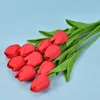 19 colors PU Artificial Flower Tulip bouquet 34 cm134 inch Mini Real touch flowers8548312