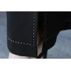 High Waist Wide Leg Pants Women's Summer Two-Piece Black For Woman Casual Trousers Z12 210426