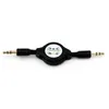 Stereo 3.5mm Jack Male Naar Mannelijke Auto Audio Flexibele Verlengkabel Intrekbare Aux Music Line voor MP3-luidspreker Hoofdtelefoon