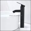 Bathroom Sink Faucets Faucets, Showers & As Home Garden Single Handle Basin Cold/ Mixer Tap Black 77Uc1 Drop Delivery 2021 Qxovt