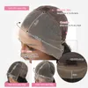 Spitze Perücken 13x6 HD Frontal Perücke Lose Tiefe Welle Front Menschliches Haar Transparent Vorgezupft Haaransatz Für Frauen