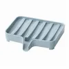 Badrum Förvaring Organisation Tvålfathållare Tömningsställ Soapbox Plate Tray Container Organizer