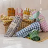 Japonais crème plaid quatre pièces fille coeur lavage housse de couette mignon drap de lit trois pièces literie textile à la maison 211007