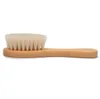 Drewniane szczotki do kąpieli Noworodka Hairbrush Hairbrush Baby Masażer Szczotka SN4196