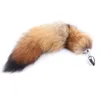 Genuine Real Bush Wolf Tail Plug Anal Plug Cosplay Toy Love Sweety Toy Accessories Tassels Fbyjg