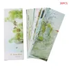 Signet 30 pièces créatif Style chinois papier signets peinture cartes rétro belle boîte cadeaux commémoratifs XXUD