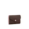 Hela Victorine Leather Plånbok för kvinnlig flerfärgad designer Kortkortshållare Kvinnor Purse Classic Zipper Pocket1409862