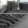 Couverture de canapé en peluche pour salon velours élastique coin sectionnel canapé s ensemble fauteuil L forme housses décor à la maison 211116