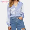 AELEGANTMIS VELVET Bluza z kapturem Kobiety Zipper Koreański Casual Chic Luźny Płaszcz Miękki Harajuku Przycięte Topy Kobiet BF Zip Up 210607