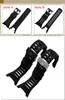 High quality Black Rubber special for SUUNTO AMBIT series 1/2/3 silicone strap men watch accessories bracelet