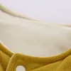 ムーディングドム赤ちゃん男の子女の子ベスト秋冬フリース暖かいカジュアル2~6歳の子供たちトップスソリッドファッションキッズ服210615