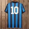 1998 1999 Baggio Recoba Zamorano Mens Retro piłka nożna 02 03 Sneijder Milito J. Zanetti 04 05 Home Away Classic Football Shirt Mundurs