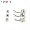 Double Clear CZ Gem Belly button rings Navel Bar Fashion Body Piercing Jewelry 14G 316L Surgical Steel Crystal Women Whole