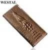vintage crocodile purse