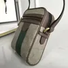 Bästsäljande män axelväska designer kvinnor väskor mode crossbody handväska brev trådkedjor paljetter mjuk kanfas dragkedja stor kapacitet mobiltelefon väska pm storlek