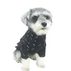 Högkvalitativ Pet Shirts Kläder Färgglada Brev Skriv ut Husdjur Hundkläder Hösthundar Bottenskjorta Kläder