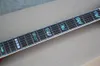 Auf Lager rote E-Gitarre mit EMG-Pickups, Abalone-Bindung / Inlay, Palisander-Griffbrett, Flammenahornfurnier