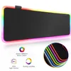 Mousepad Gaming Mus Mus Pad Gamer Mause Pad Large Mus Matta RGB Musmatta XXL Backlit matta för dator skrivbord Mauspad med bakgrundsbelysning