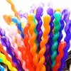 100 Pcs Screw Twisted Latex Spiral Thickening Party Supplies Strip Shape Long Balloon Inflatable Toys Wholesale