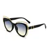 Luxe Designer Dames Zonnebril Kat Eye Mode Anti UV400 Zonnebril Hars Lens Volledig Frame JC8316